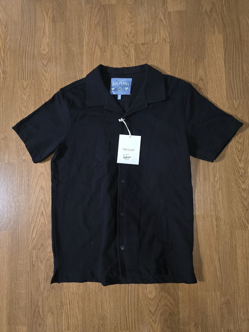 NWT Free Planet Mens Medium Black